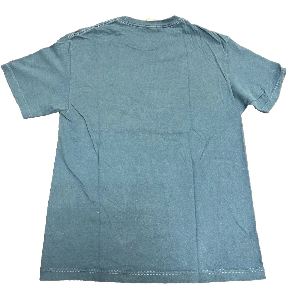 I‎ Cant Find A Job Humor Graphic T Shirt Mens Large Blue Y2K Slacker Lazy